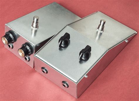 sheet metal pedal enclosure|pre drilled guitar pedal enclosures.